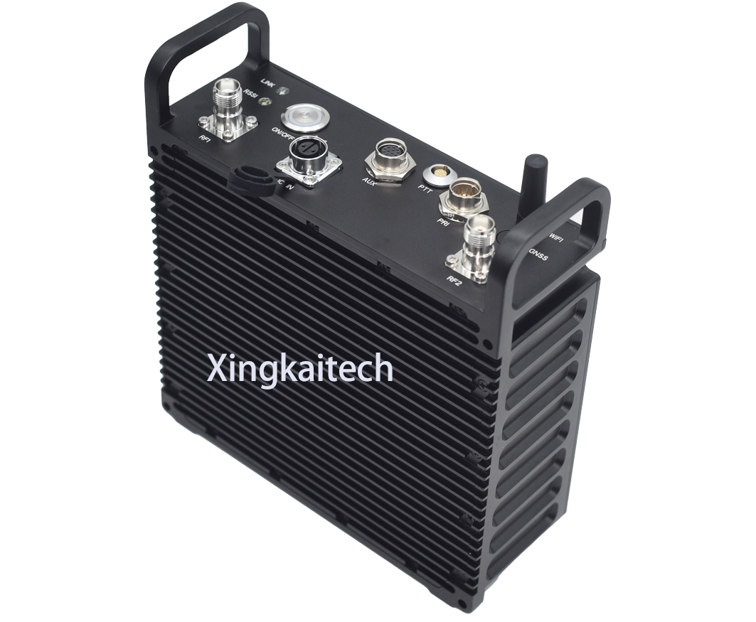 VTOL Drone COFDM Mesh Network SDR 车载 Mesh Radio 通信系统 Fhss Hopping Frequency 电台 XK-F366