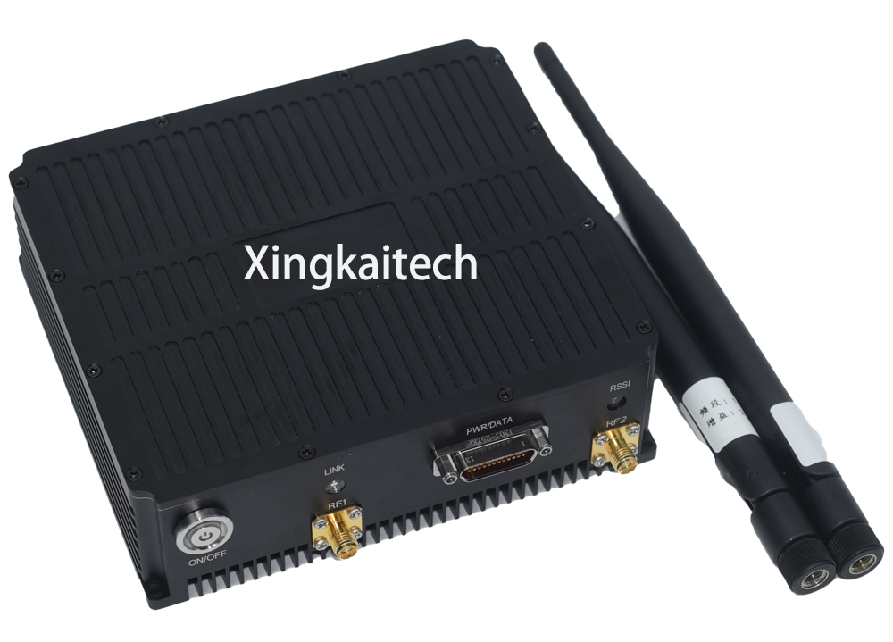 Vtol Drone XK-F358 10瓦*2 SDR 机载 Mesh Radio 数据链通信系统 Fhss Hopping Frequency Mesh Network 