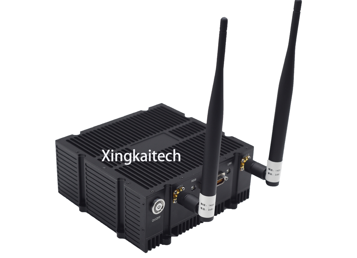 XK-F359 Cofdm Mesh Network 20瓦*2 SDR 机载 Mesh Radio 重型无人机通信系统 Fhss Hopping Frequency